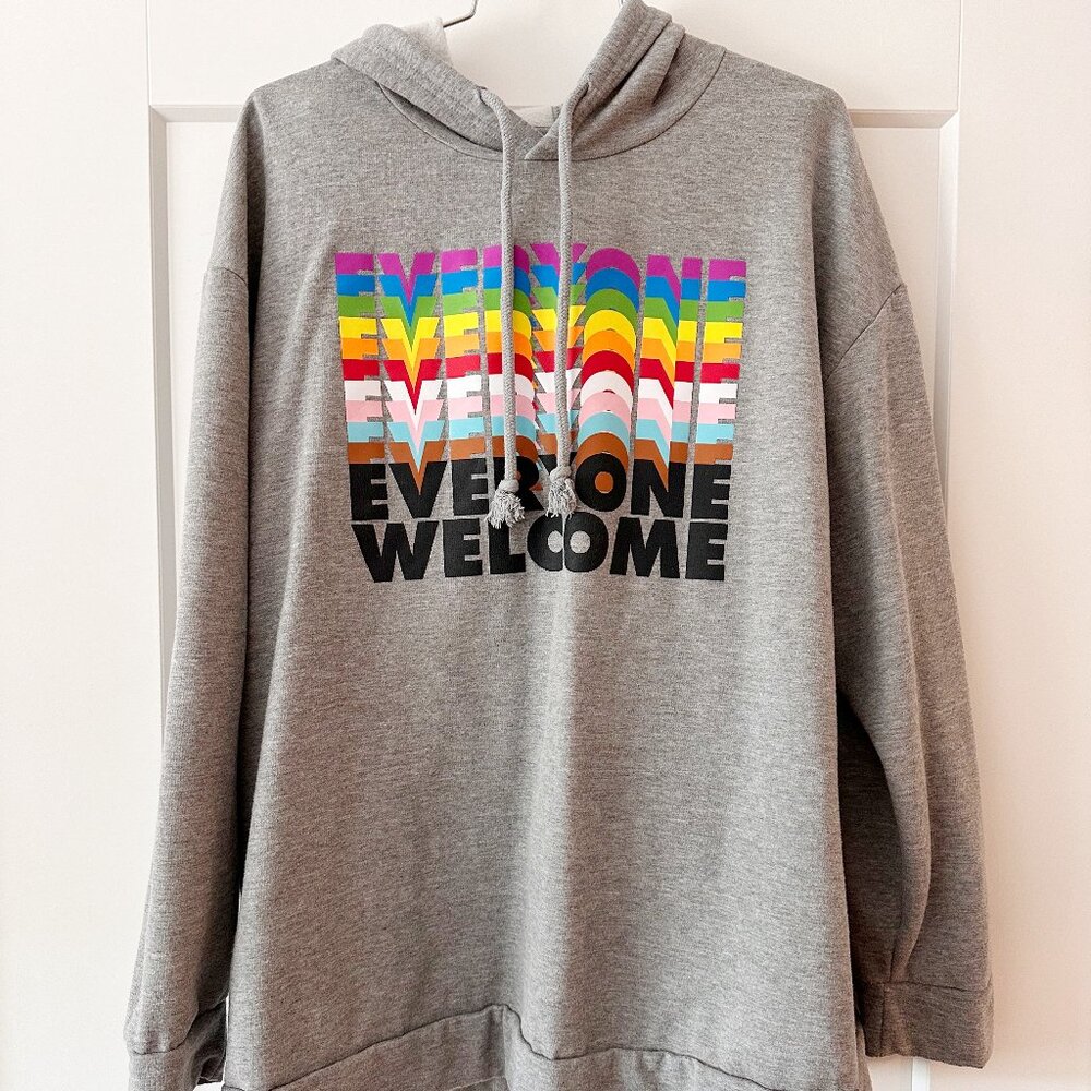 Everyone Welcome Rainbow Pride Sweatshirt